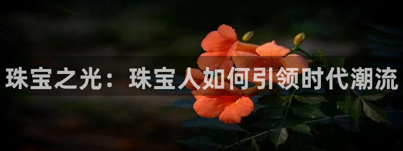 天宏娱乐最新更新：珠宝之光：珠宝人如何引领时代潮流