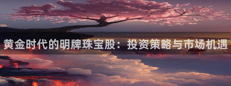 天宏娱乐的老板是谁：黄金时代的明牌珠宝股：投资策略与市场机遇